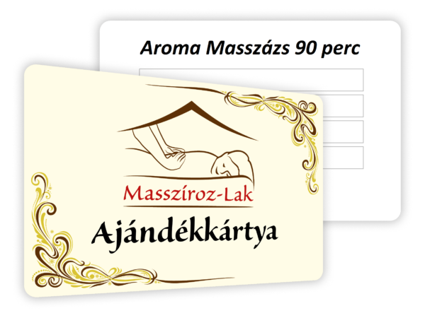 Aroma masszázs