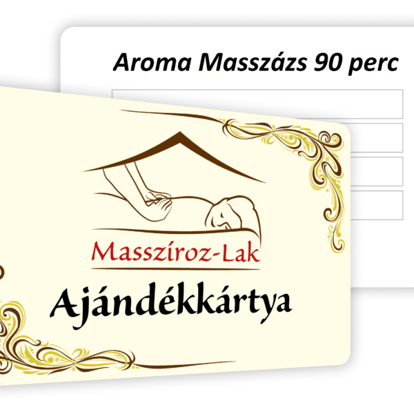 Aroma masszázs