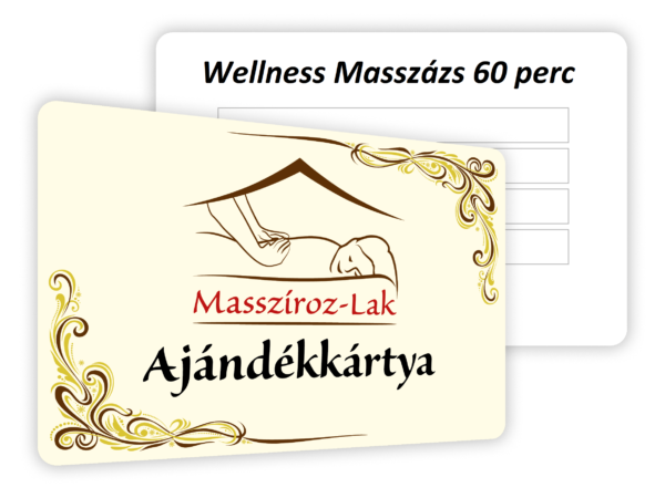 Wellness masszázs